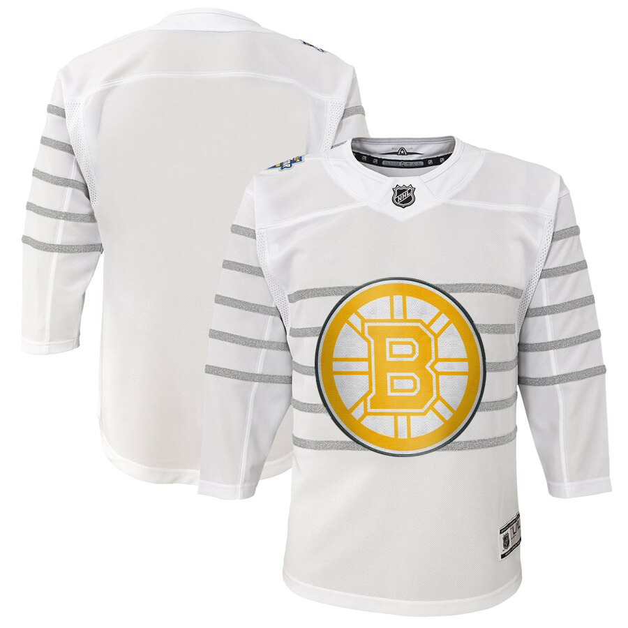 Youth Boston Bruins White 2020 NHL All-Star Game Premier Jersey->youth nhl jersey->Youth Jersey
